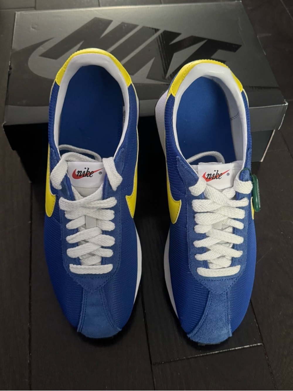 Nike Men’s LD-1000 Blue & Yellow Classic Runner Sneakers